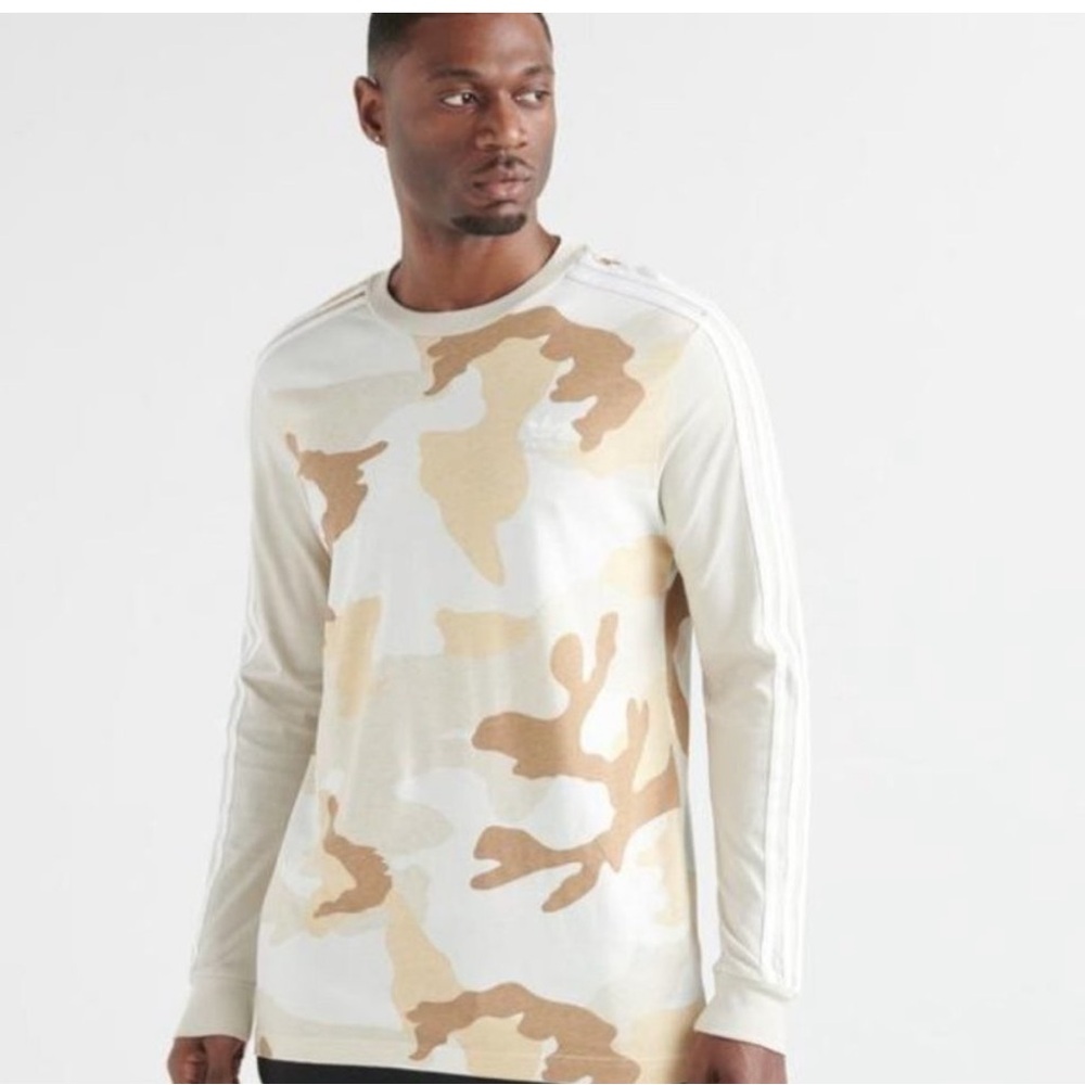 Men’s adidas long sleeve shirt as shown.